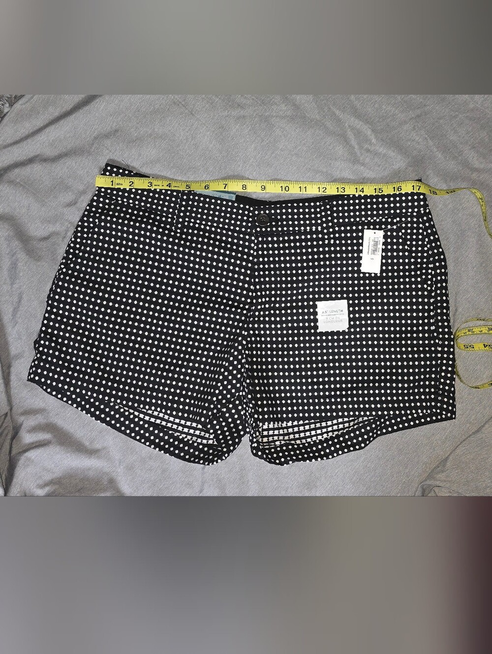 NWT Old Navy Black White Polka Dot Shorts